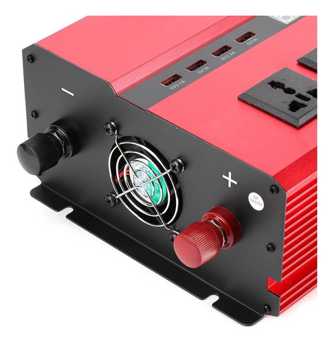 Imagen 7 de 9 de 8000w 12v A 110v Transformador Inversor De Voltaje Correcto