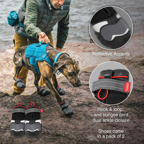 Kurgo Blaze Cross Dog Shoes - Botas De Invierno Para Perr...