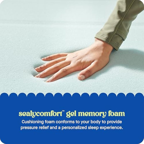 Espuma Viscoelástica En Gel Sealy Dreamlife 2, Doble Xl