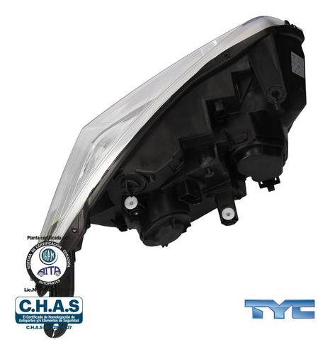 Imagen 3 de 10 de Óptica 6 Pines Tyc Izquierdo Chevrolet S10 12/16