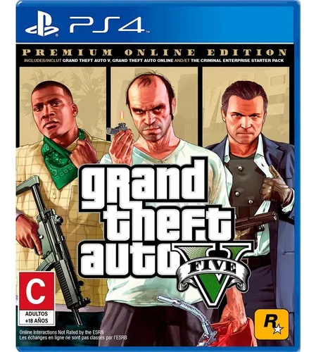 Ps4 Juego Grand Theft Auto V Premium Edition