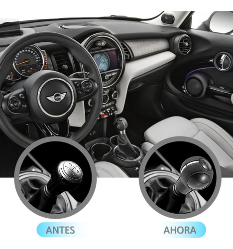Funda Pomo Palanca Cambios Mini Cooper F54 F55 F56 F57 F60