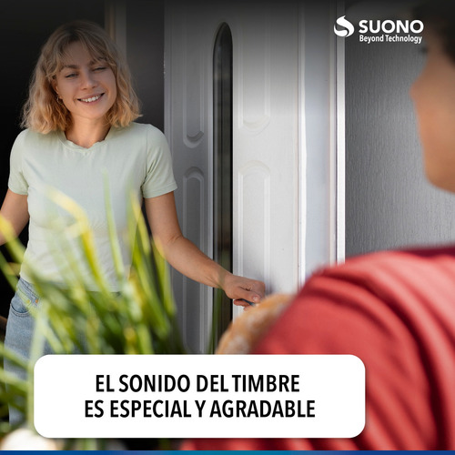 Timbre Inalámbrico Suono Musical A Pilas