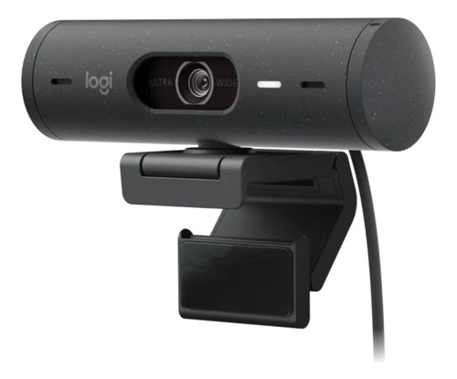 Webcam Camara Web Logitech Brio 500 Full Hd 1080p Grafito