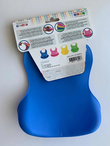 Babero De Silicona Con Bolsillo Baby Innovation