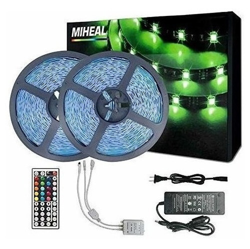 Miheal 98.4ft 30m No Impermeable 5050 Smd Rgb Led Tira Flexi