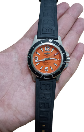 Reloj Breitling Superocean Automático 42mm Orange  (Reacondicionado)
