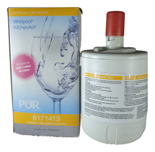 Filtro De Agua 8171413 Original Para Neveras Whirlpool.