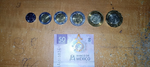 Lote Monedas Y Billete