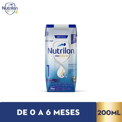 Nutrilon 1 Profutura Brick 200ml 0a6meses - 1 Unidad -