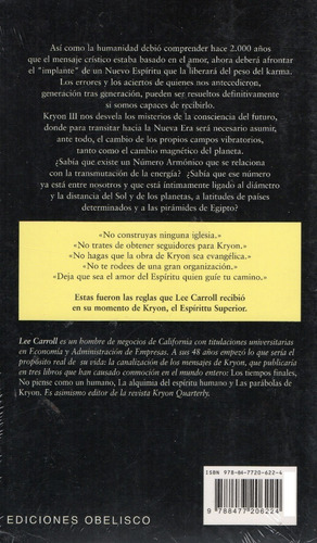 Kryon 3 La Alquimia Del Espíritu Humano -enseñanzas Canaliza