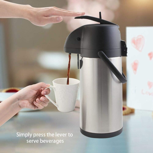 Dispensador De Café Térmico Con Bomba 2.2l - Ideal Para Fies