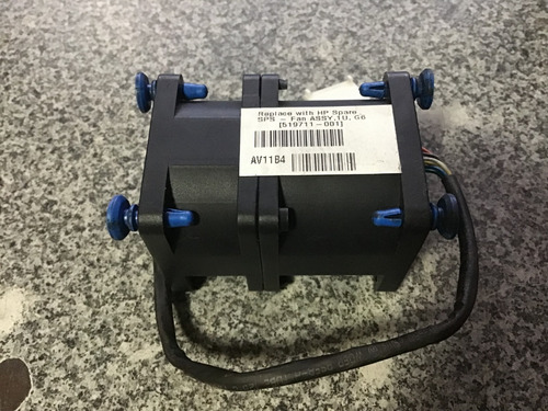 Ventilador De Servidor Avc Modelo Dfta0456b2n N/p 519711-001 (Usado)