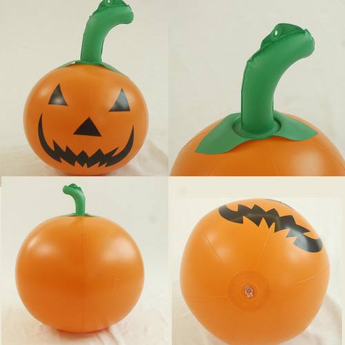 Bola De Calabaza Inflable, Decoración De Calabaza 23x26cm