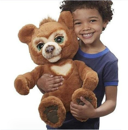 Muñeco De Pelucia Interactivo Con Forma De Oso Curioso De Br