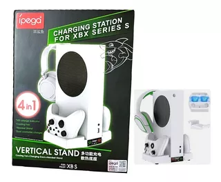 Base Estación De Carga Y Ventilador Para Xbox Series S