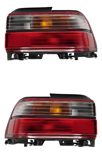 Stop Corolla Baby Camry 93 Al 98 ( Juego ) Blanco Rojo