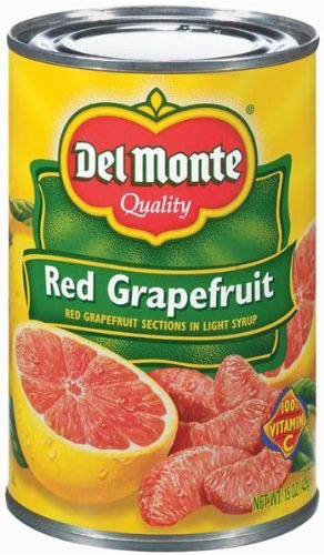 Red Grapefruit Sectionspulgadalight Syrup (pack De 3) 15 Oz 