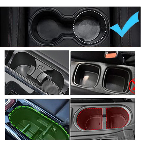 Expansor De Portavasos Para Coche Con Soporte Para Teléfono