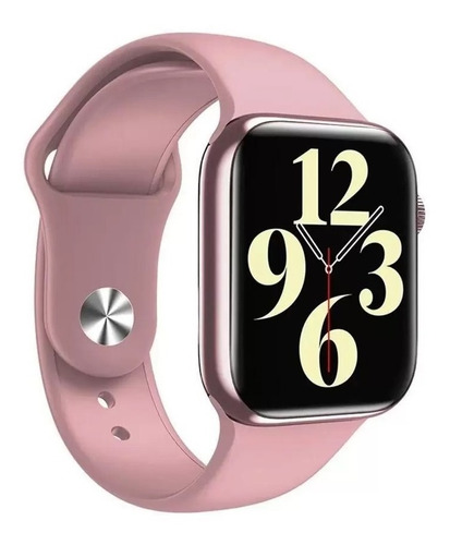 Imagem 2 de 5 de Relógio Inteligente Smartwatch Iwo Hw22 Pro Original Rosa