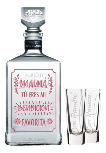 Tequila Don Ramón Añejo Cristalino Día De Las Madres+ Regalo