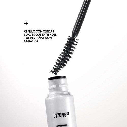 Máscara De Pestañas Forti Extense Lash 8 Gr - Cyzone Negro