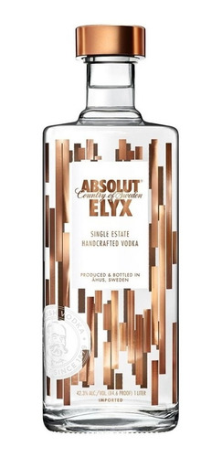 Vodka Absolut Elyx 750ml 100% Original