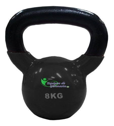 Mancuerna Pesa Rusa Kettlebell 8kg Sportiva Encauchetada Gym