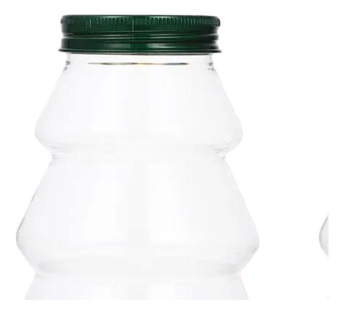 10 Uds. Botellas Con Forma Navideña Tarro De Dulces Para