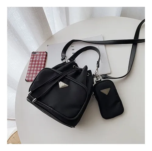 Bolso grande Prada Negro