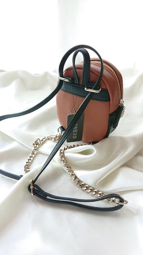 Guess Evan Mini Crossbody Color Marrón