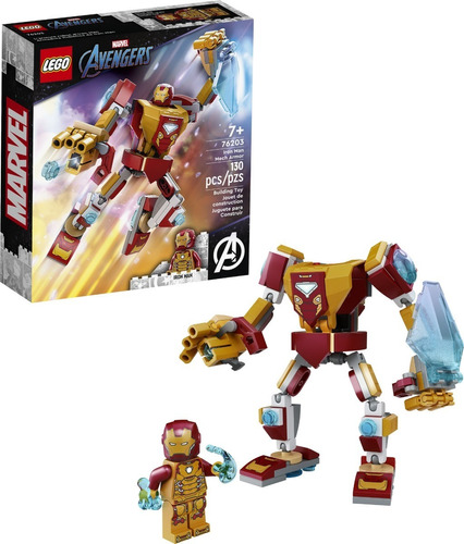 Lego 76203 - Armadura Robo Do Homem De Ferro - Lego Marvel
