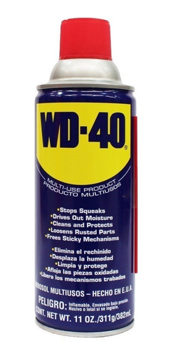 Wd-40 Lubricante Limpiante Antioxidante Antihumedad 311gr