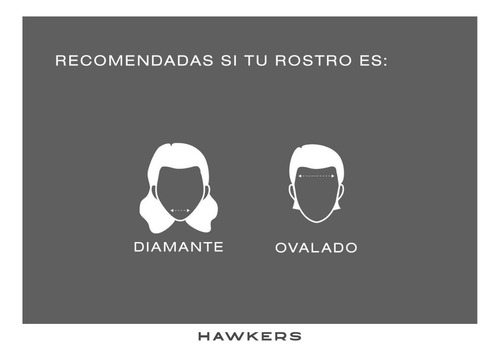 Lentes De Sol Hawkers-rubber Black Gradient Classic Rounded Color Negro