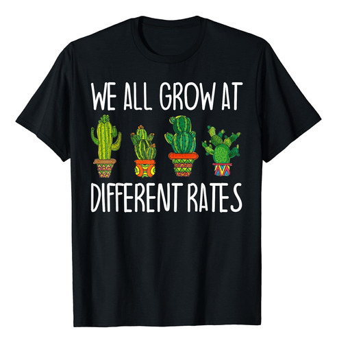 Poleras We All Grow At Different Rhythms Para Profesor