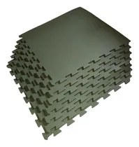 Comprar Kit 6 Placas Tapete Eva 50x50 Cm Verde Musgo Selva Infantil Cor Verde-musgo Liso