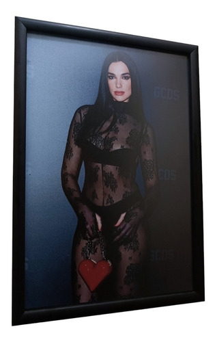 Dua Lipa Op 1 Poster Enmarcado 50 X 35 Cms