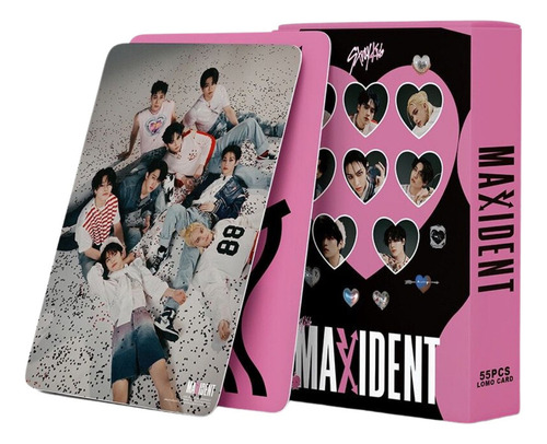 . Stray Kids (55 Photocard + Sticker) Kit Pegatina + .