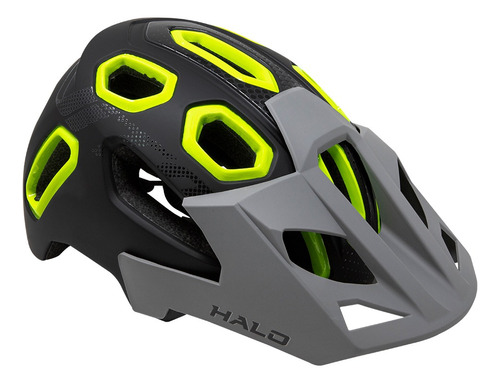 Casco Halo Para Mtb Vital Con Ajuste Rápido Color Negro Talla M