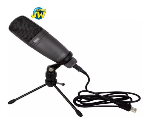 Microfono Condenser Novik Fnk 02u Usb Para Estudio Mundojw