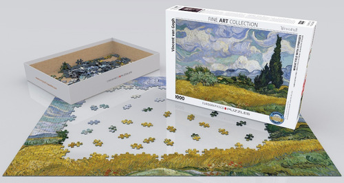 Campo De Trigo Van Gogh Rompecabezas 1000 Pz Eurographics