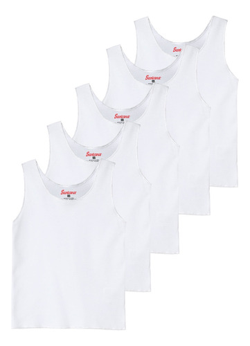 Combo X5 Camiseta Esqueleto Bebé Blanco