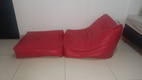 Puf (sillon Fiaca) Rojo