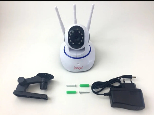 Camera Ip 2.0mp Wifi Segurança 3 Antenas Visão Noturna Com V