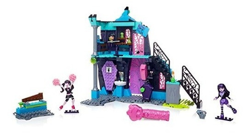 Mega Bloks Monster High School Colmillo Escuela Fuera Set De