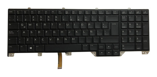 Teclado Para Dell Alienware 17 R4 17 R5 K5p54 Iluminado Esp