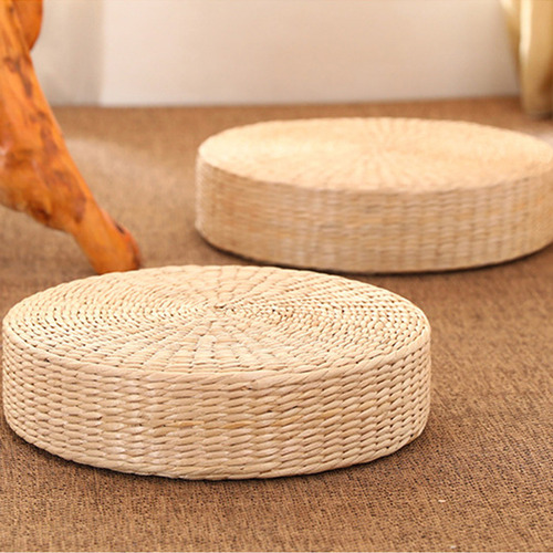 Almofada Futon Multifuncional, Feita À Mão, De Palha