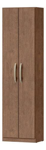 Mueble Multiusos Ropero Armario Closet Placard Panelero Mulata 308mx 2 Puertas 4 Estantes Color Dakar