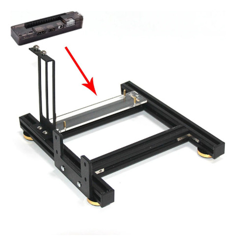 W Atualize O Suporte De Gpu+psu Para Placa Gráfica Externa