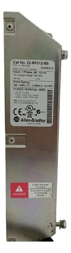 Filtro Emc Powerflex Allen Bradley 22-rf012-bs 48-63 Hz 12a (Usado)